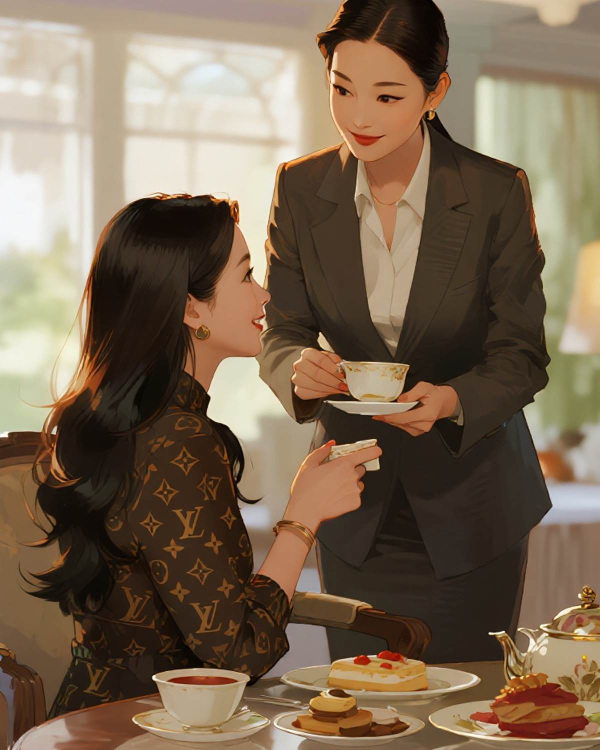 我穿成富婆月薪20萬的天價保姆