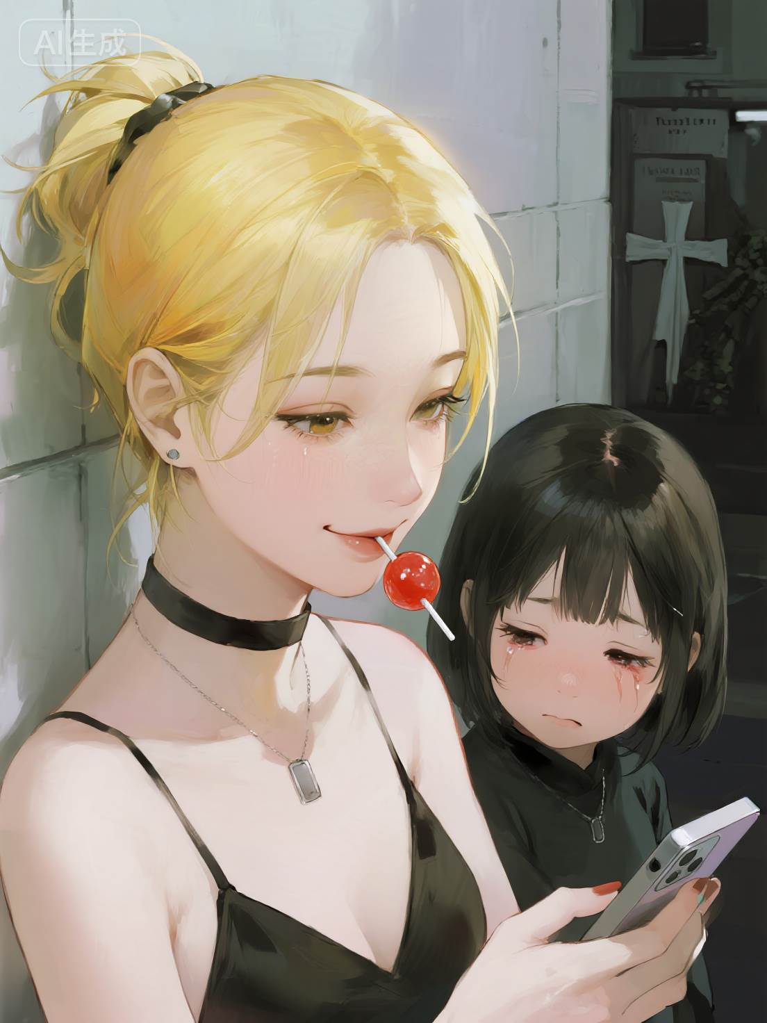 爸爸死后，我多了一個黃毛后媽