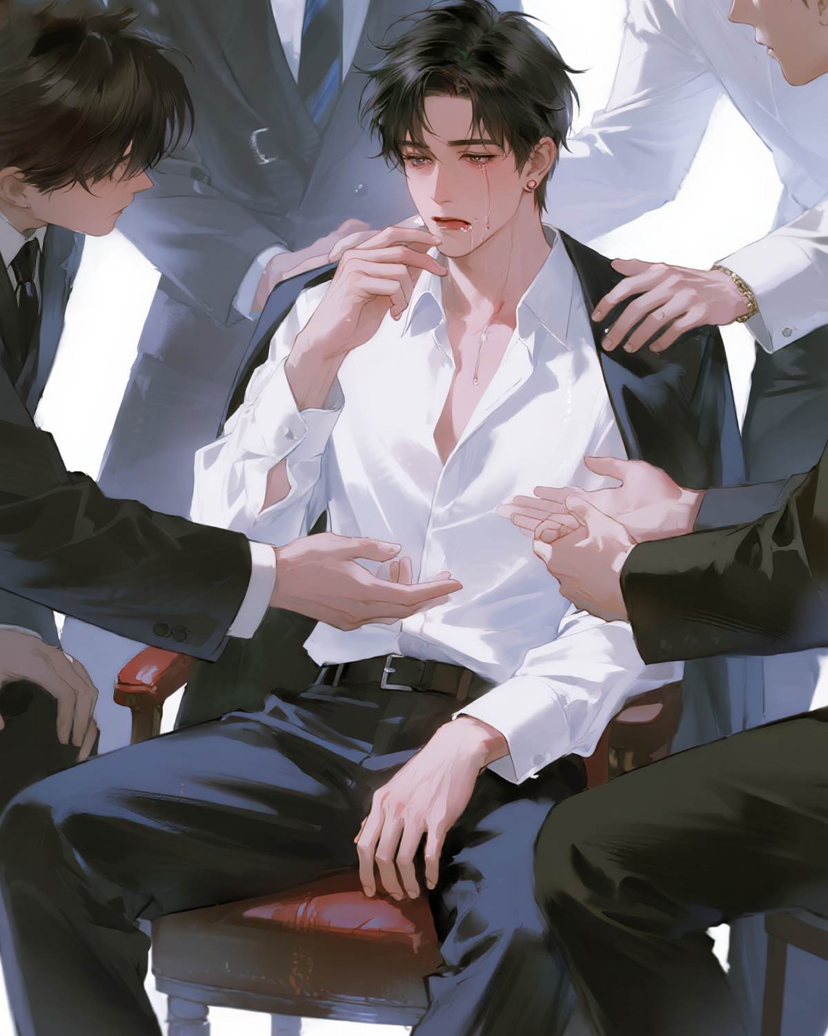 男人哭起來也能這麼美麗嗎