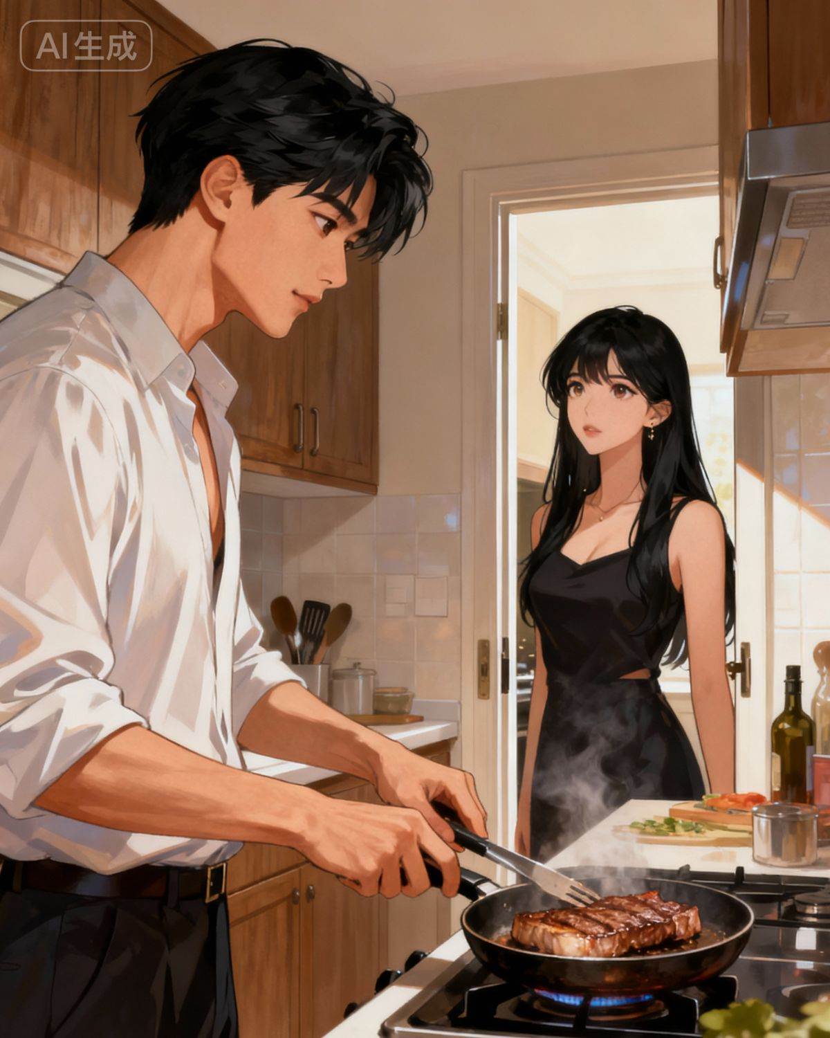 乖順的她嫁人了