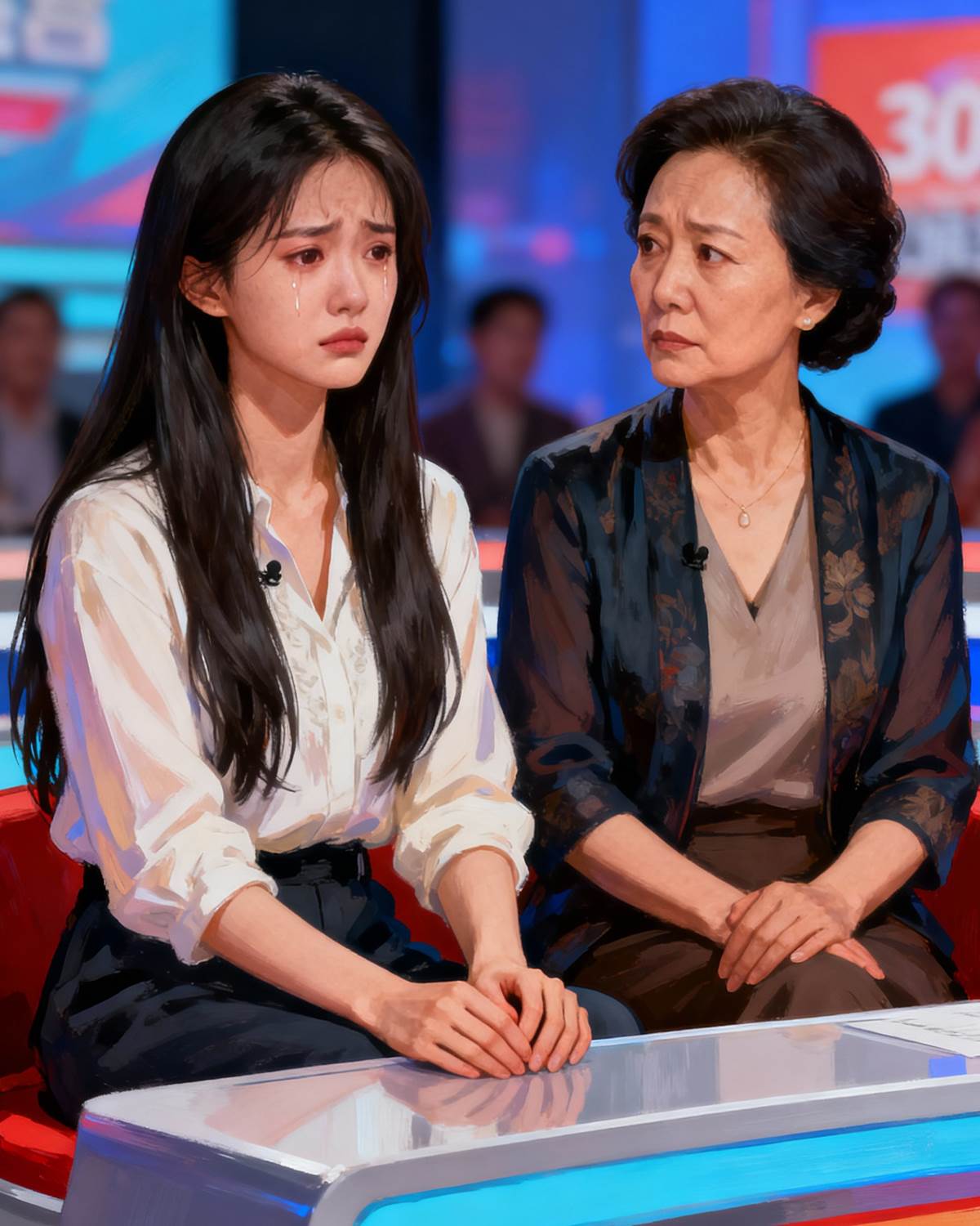 作精女兒上電視控訴，我一開口全網笑瘋