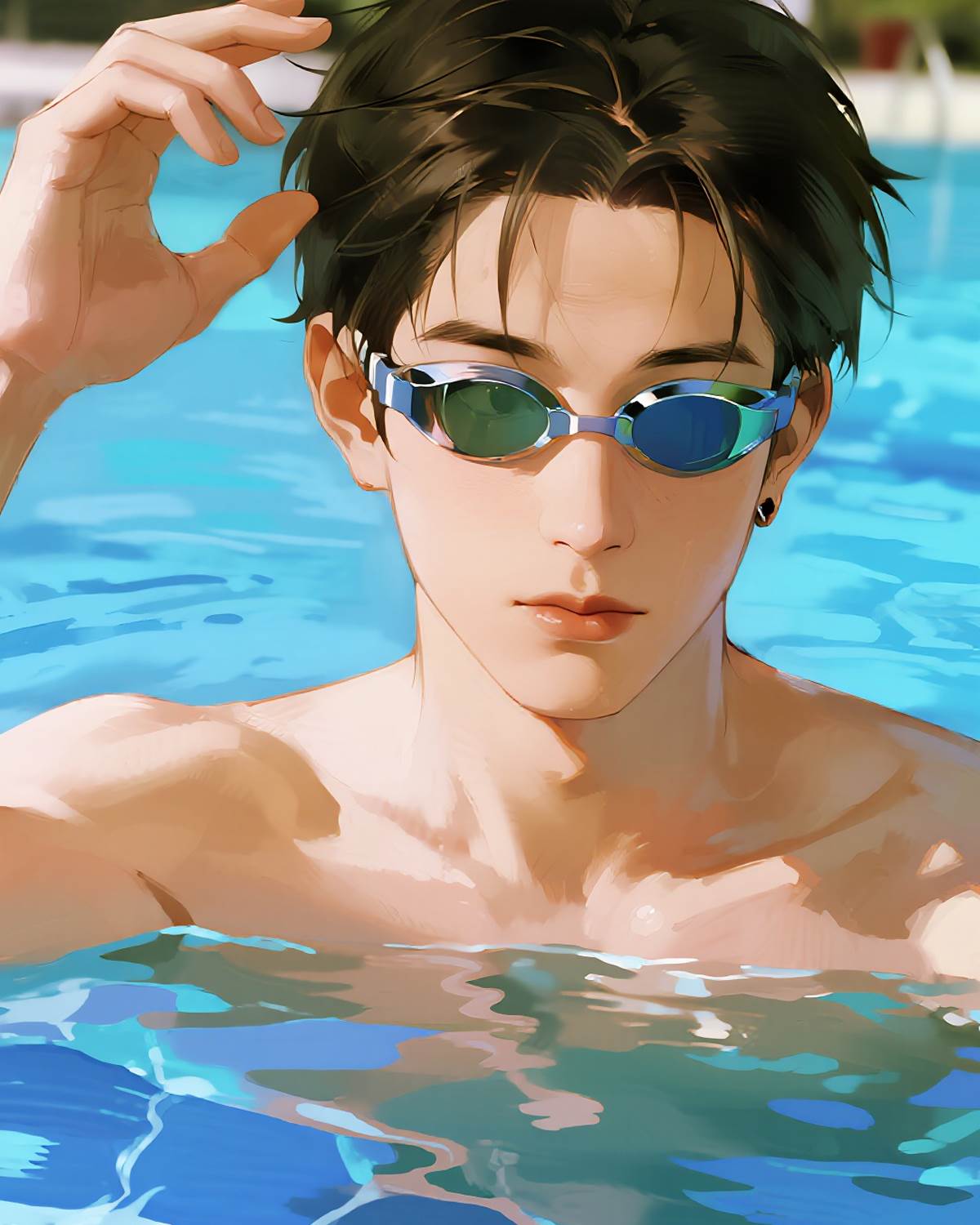 被我騎了的遊泳教練竟是校草