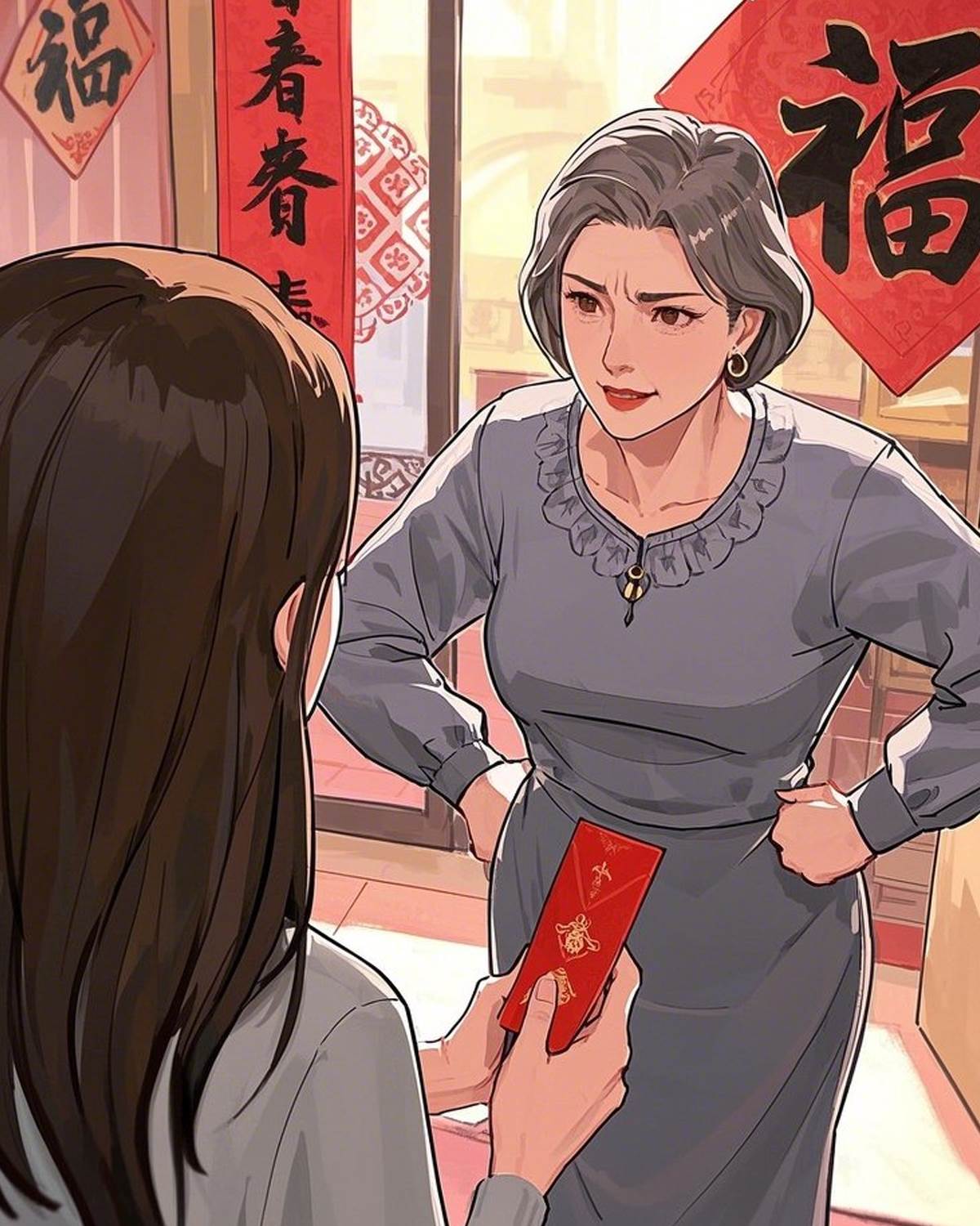 兒子養我五年，我把財產給了女兒