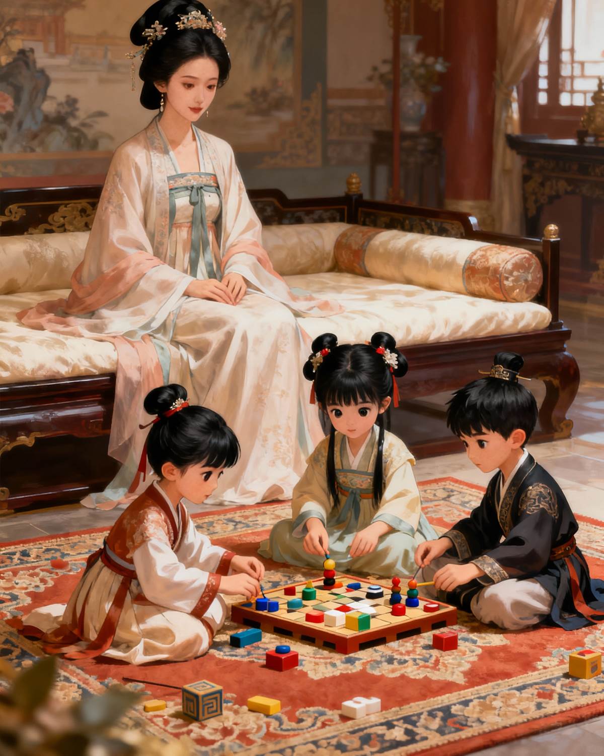 東北人的我在冷宮開托兒所