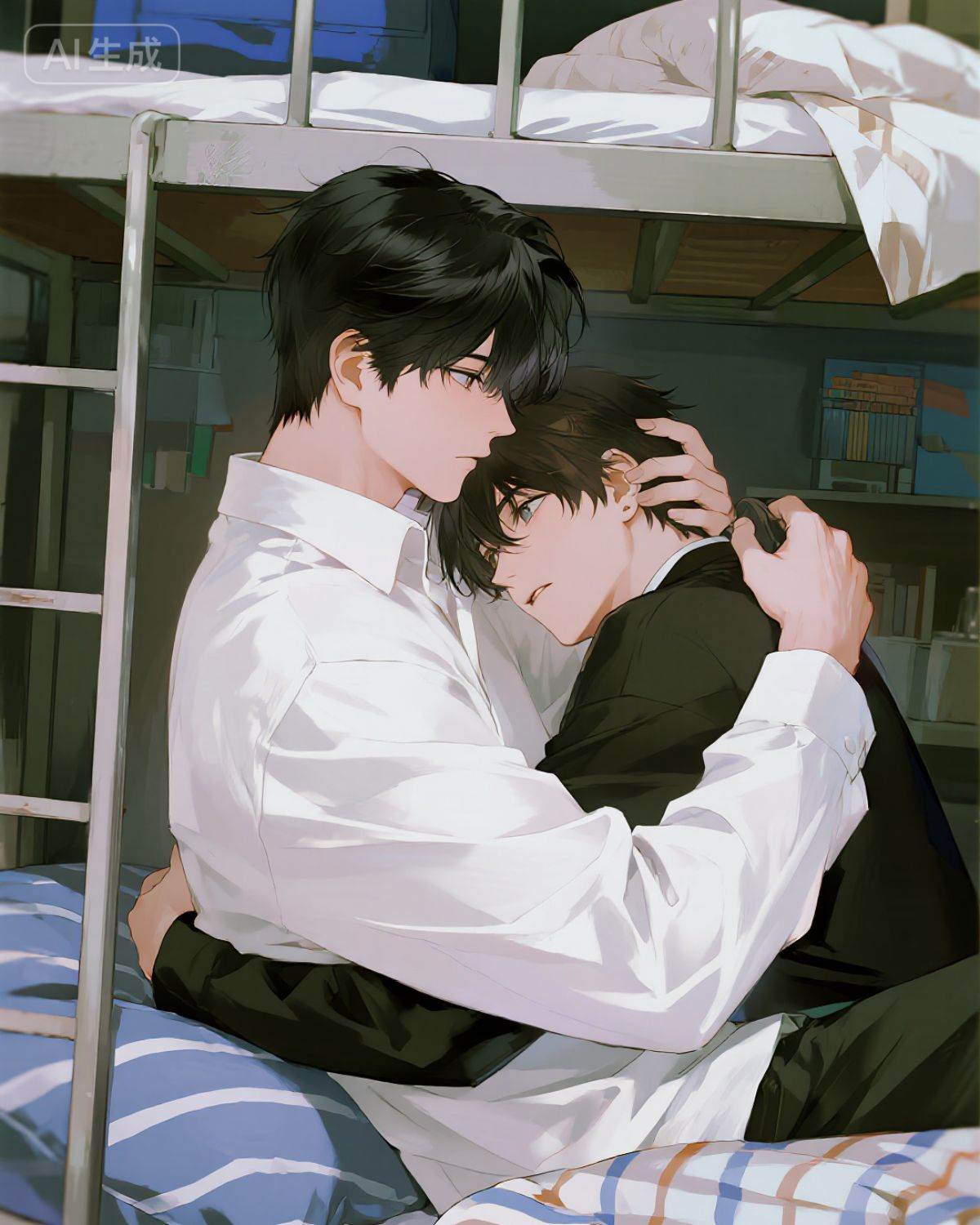 直男室友患有皮膚飢渴症後