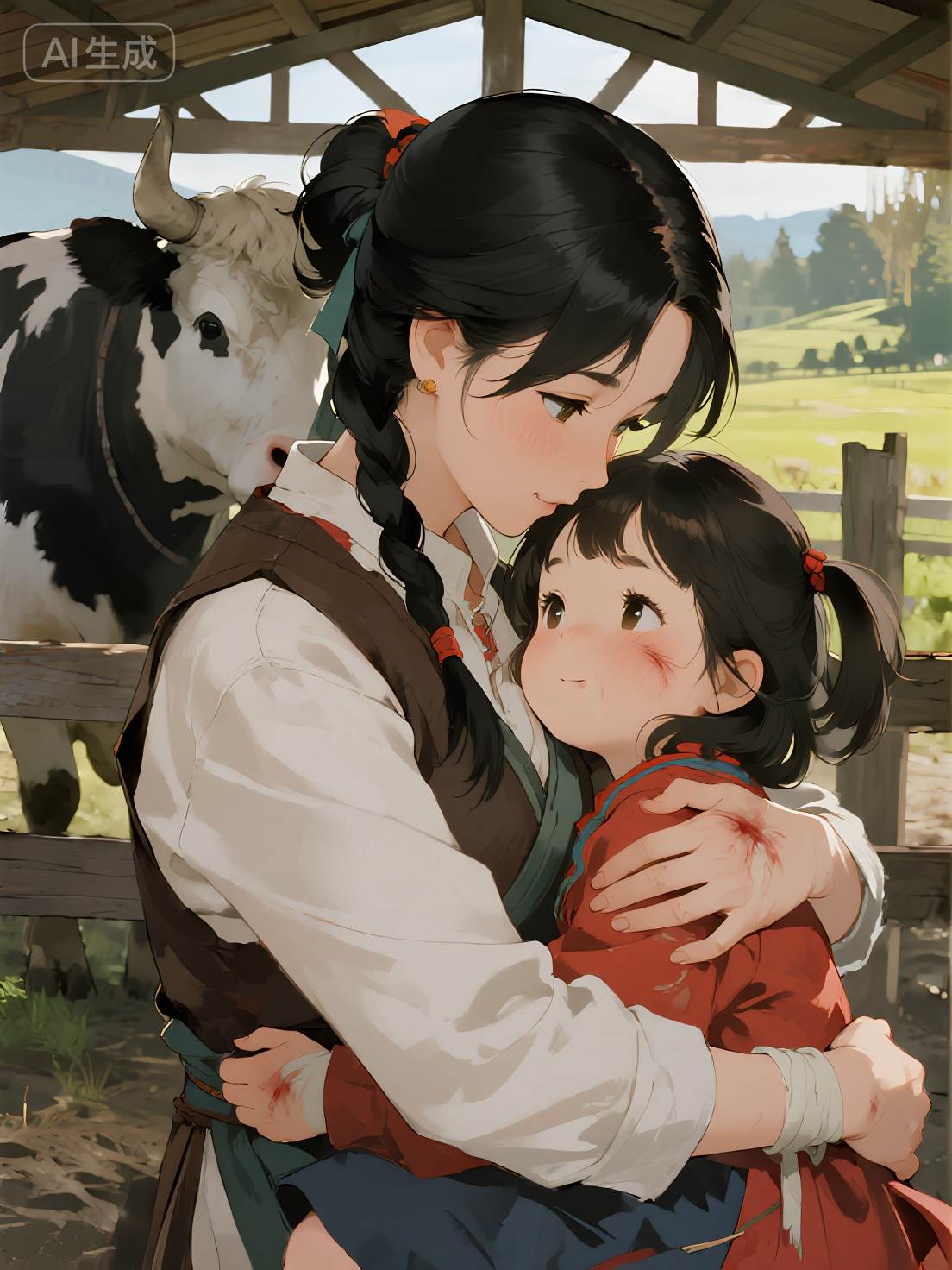 隨母改嫁後，我成整個家屬院團寵