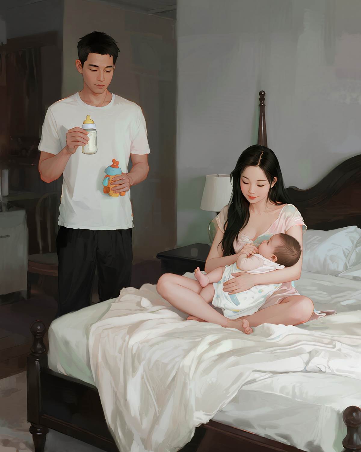 僱了男保姆後，婆婆老公都瘋了