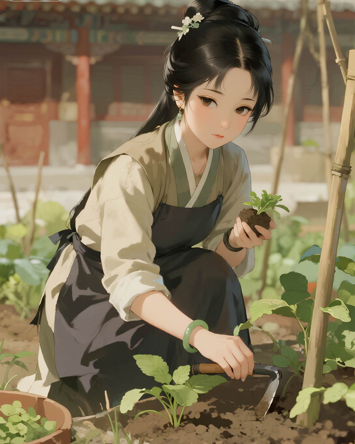 那位廢后娘娘，把江山當菜園子種