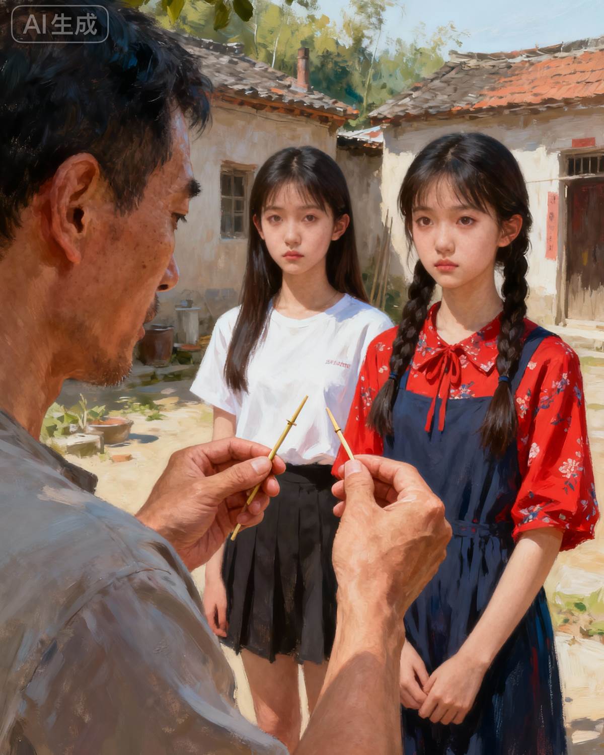 留守妹妹進城後，全村暴富