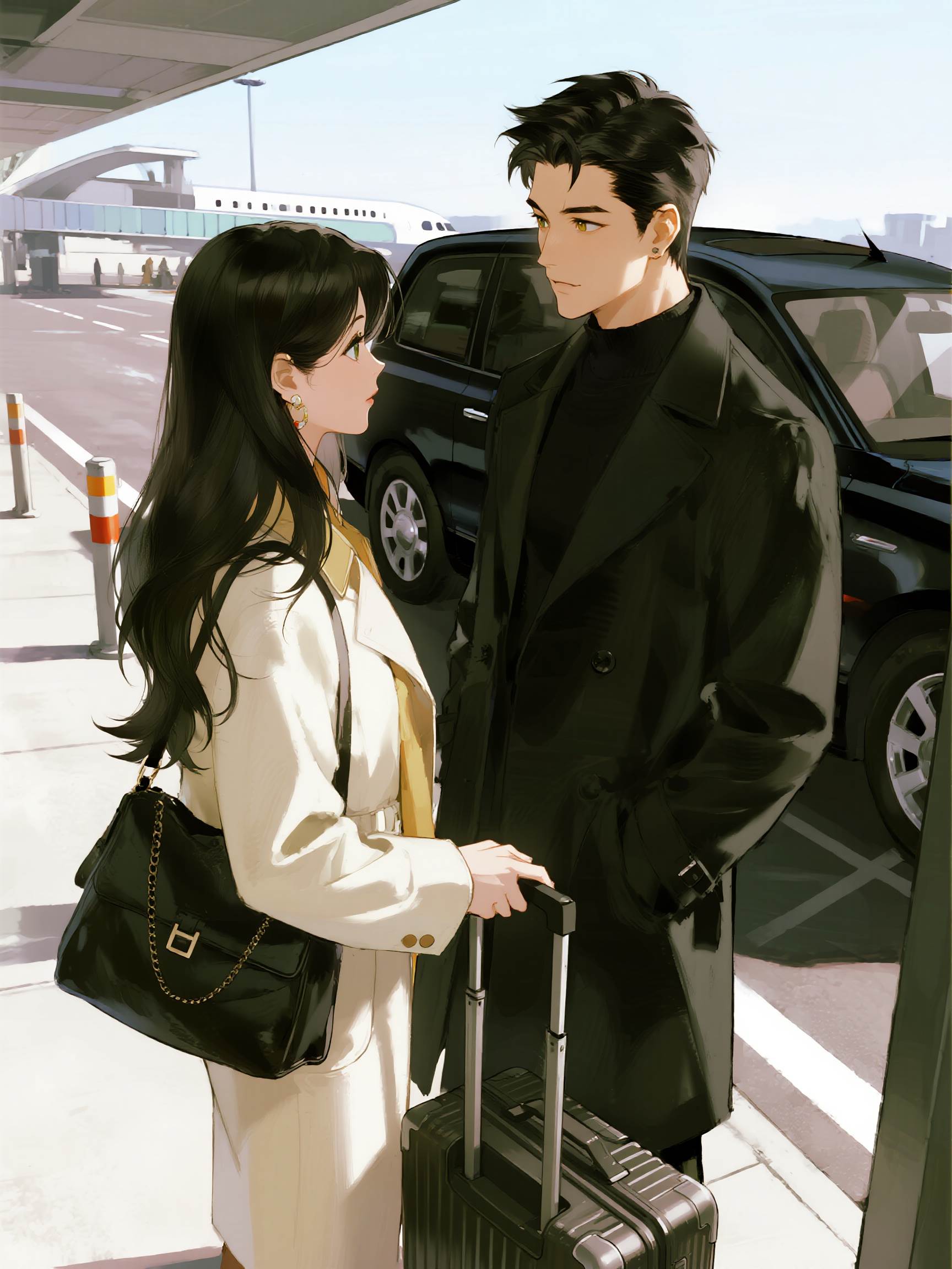 白月光出國後，男主跟來了