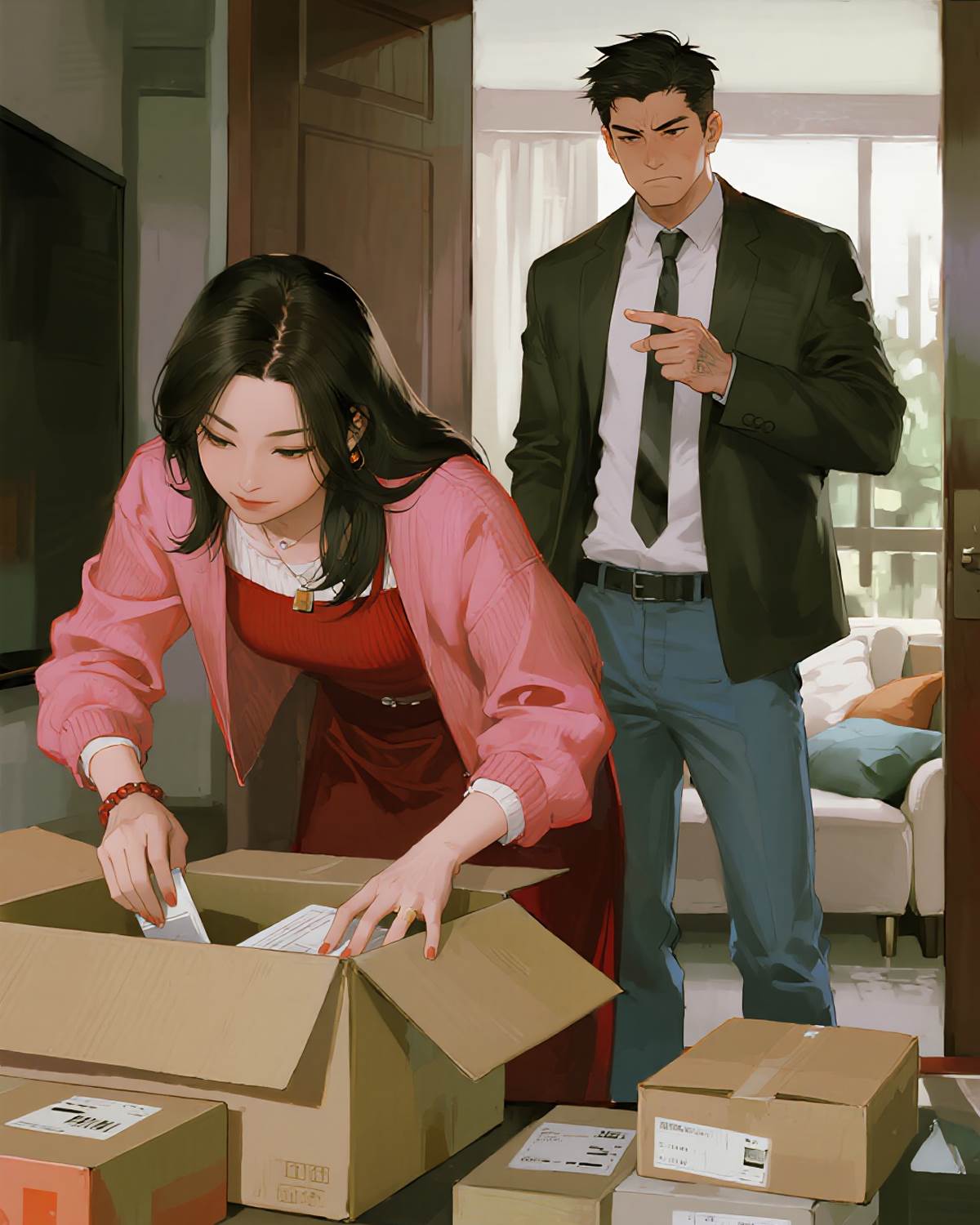 結婚後，老公突然成了孝子