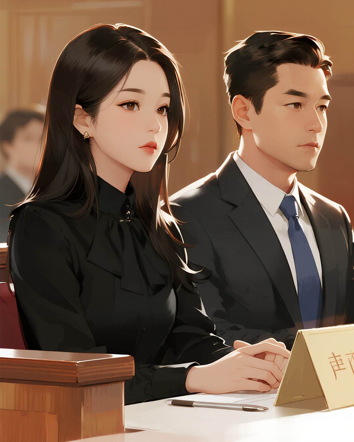 總裁，夫人把您白月光告了