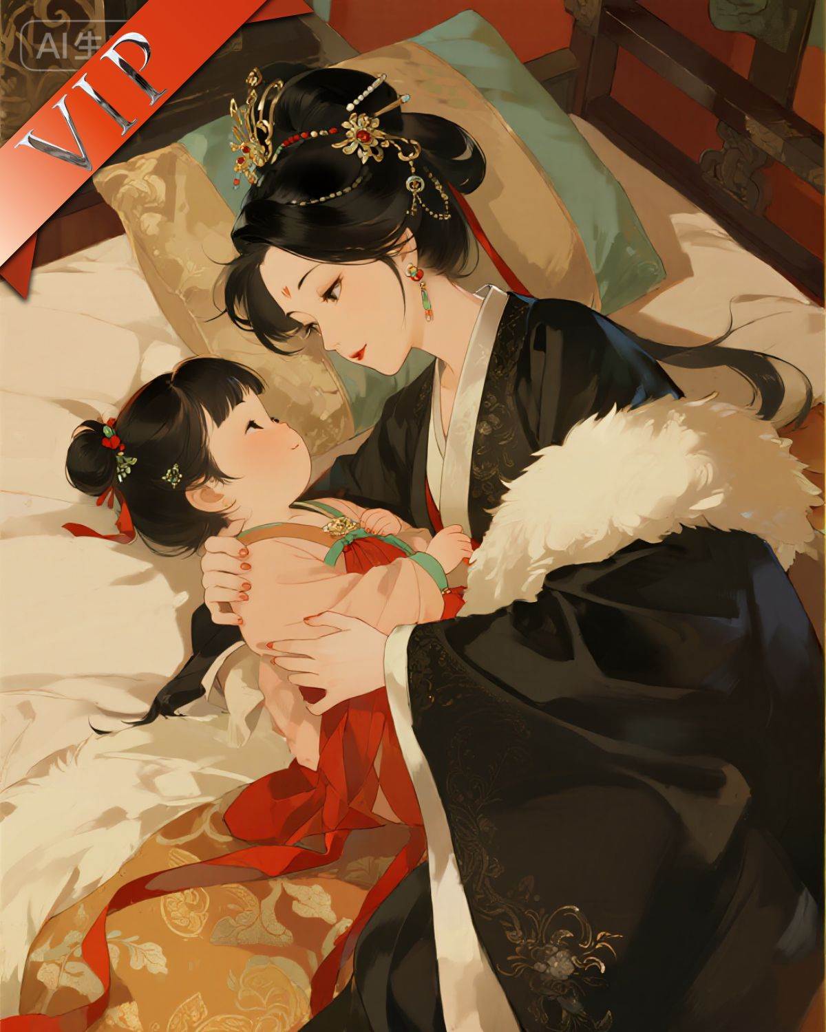 我和母后死後，父皇後悔了