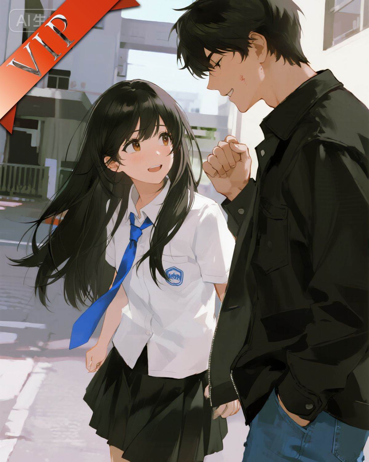 校霸說要把自己送給我