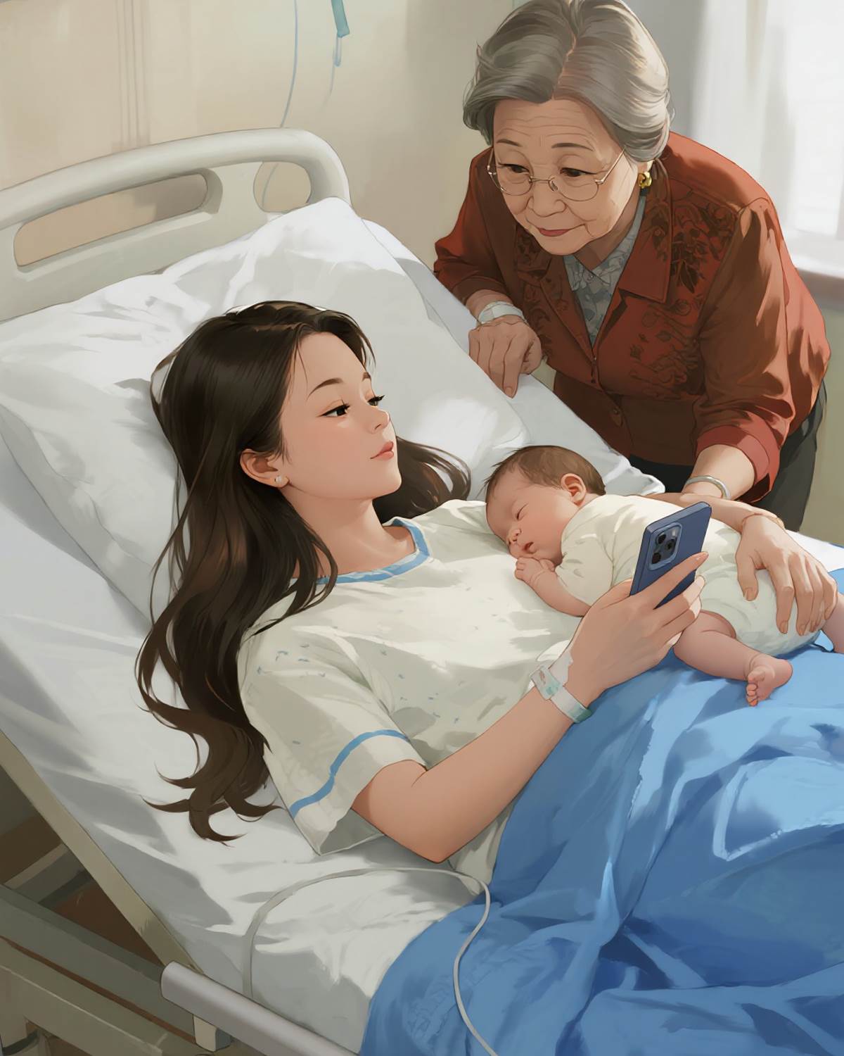 產後老公的謊言暴露了