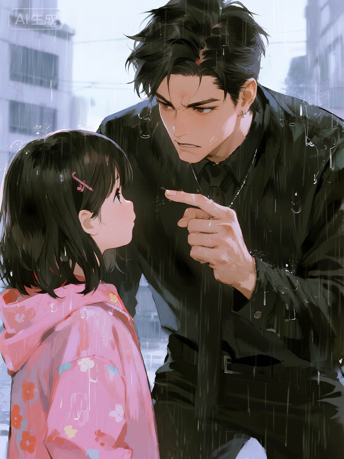 首富爸比被萌化，撿個閨女抱回家