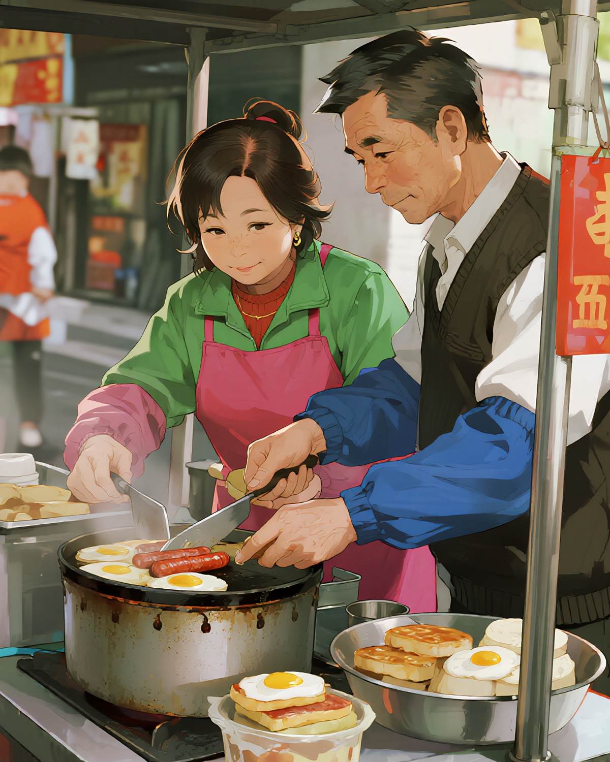 我的腸包蛋只賣三塊