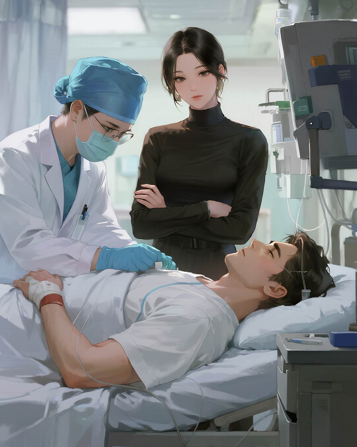 老公把千萬遺產給她我讓醫生拔管