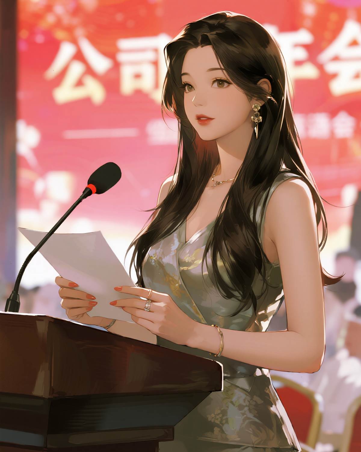 公司年會上，我給老公小三頒發最佳陪睡上位獎