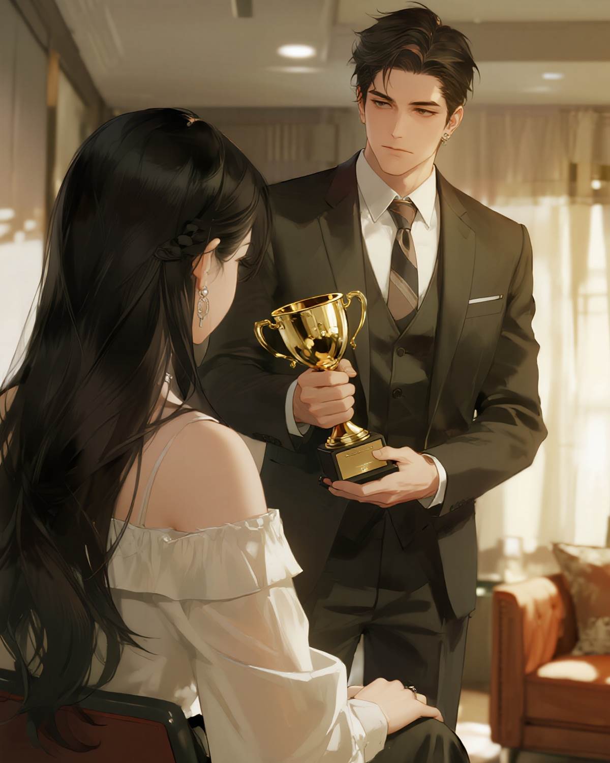 老公獲獎當晚提離婚，我撥通了評委的電話