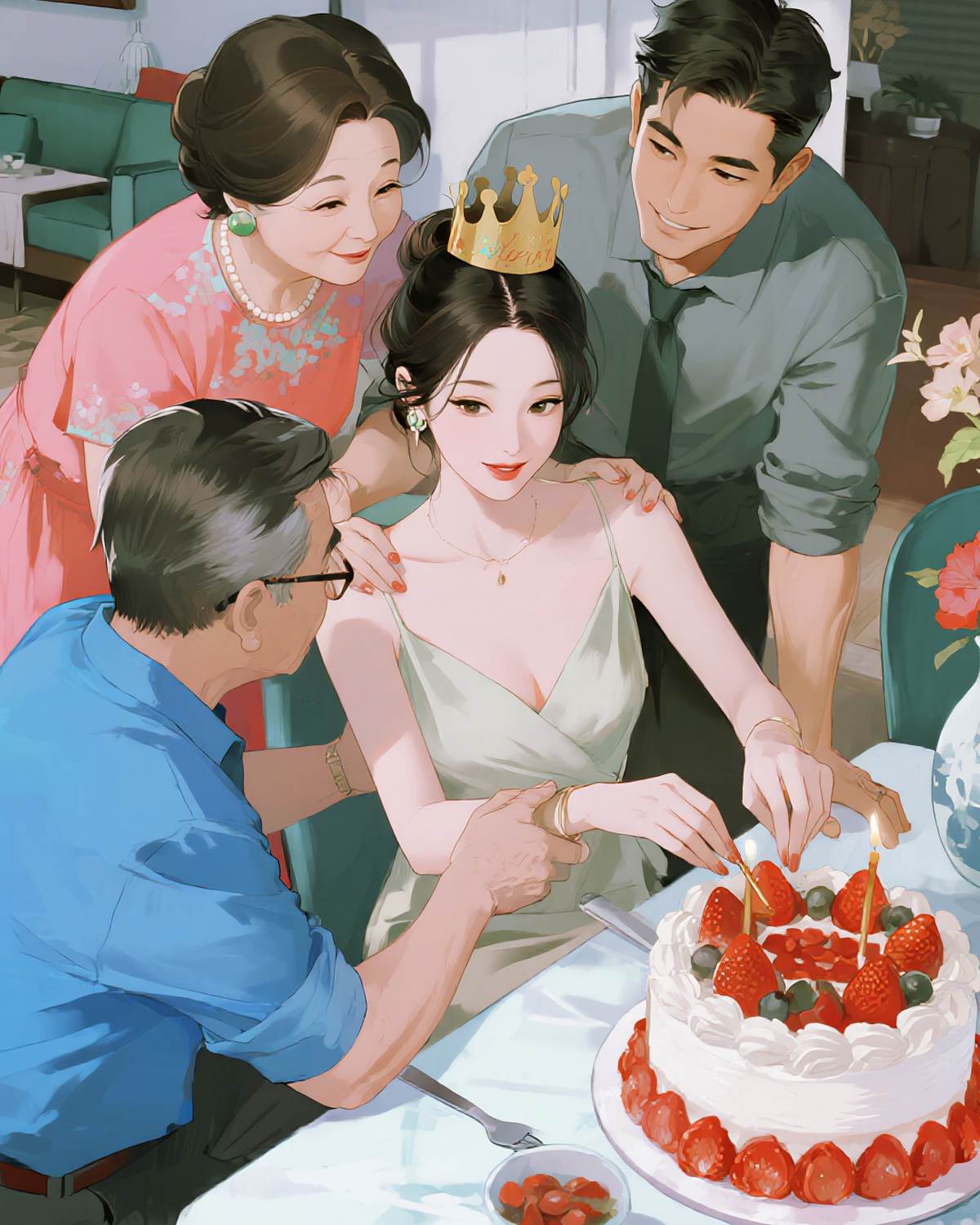 我是全家唯一的普通人