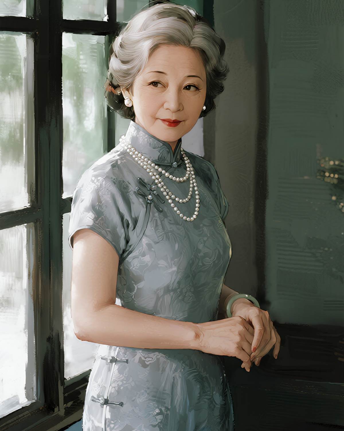 奶奶的高定人生