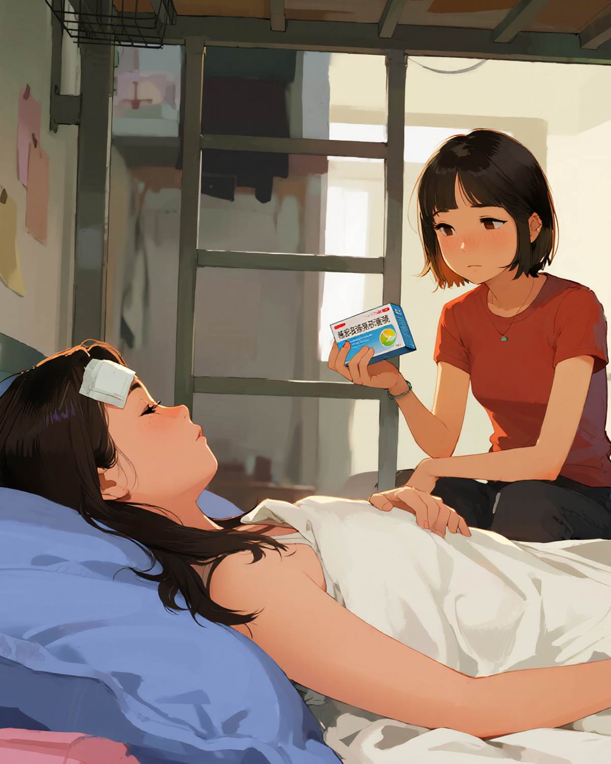 室友丟了我的甲流藥