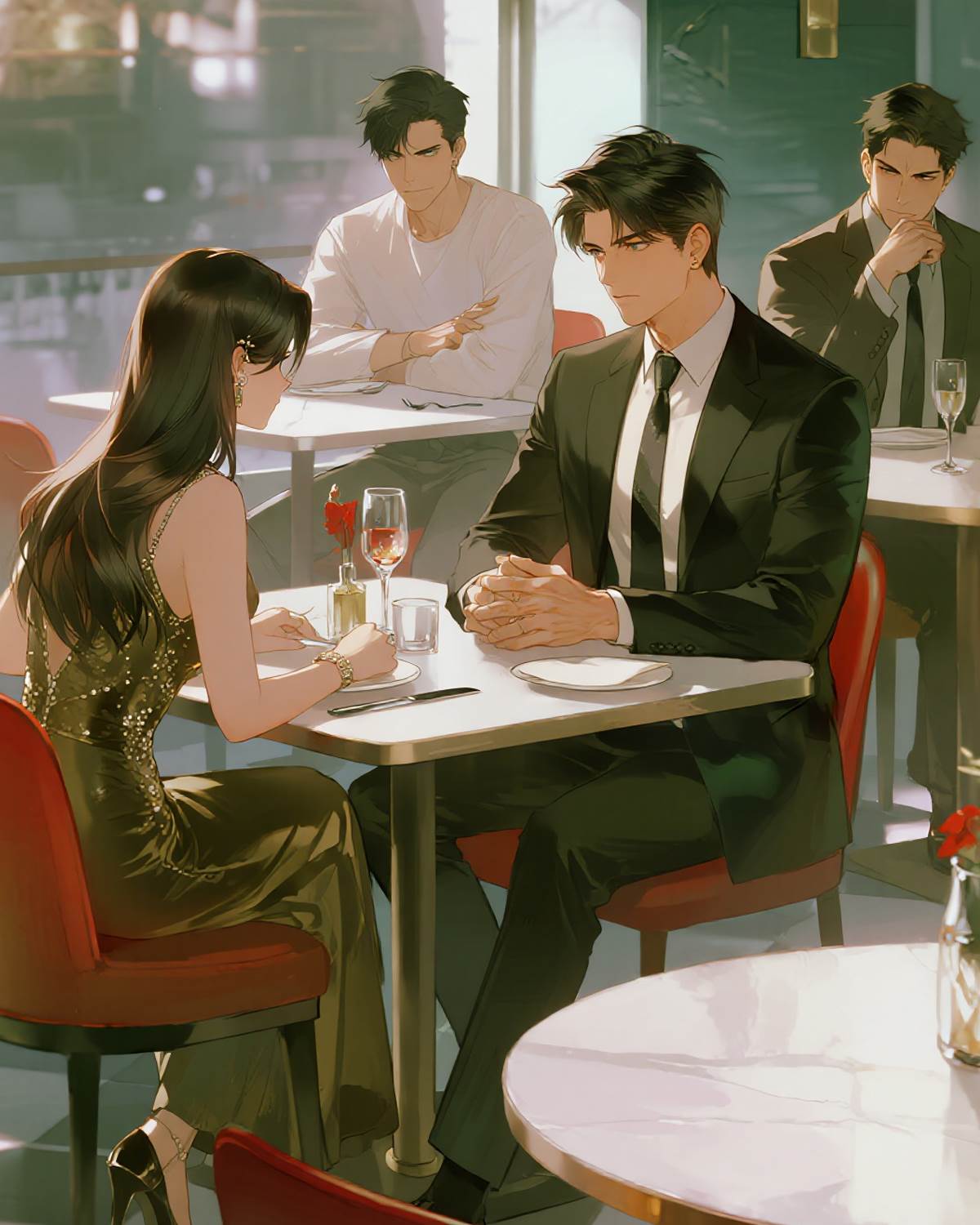 相親對象他又爭又搶