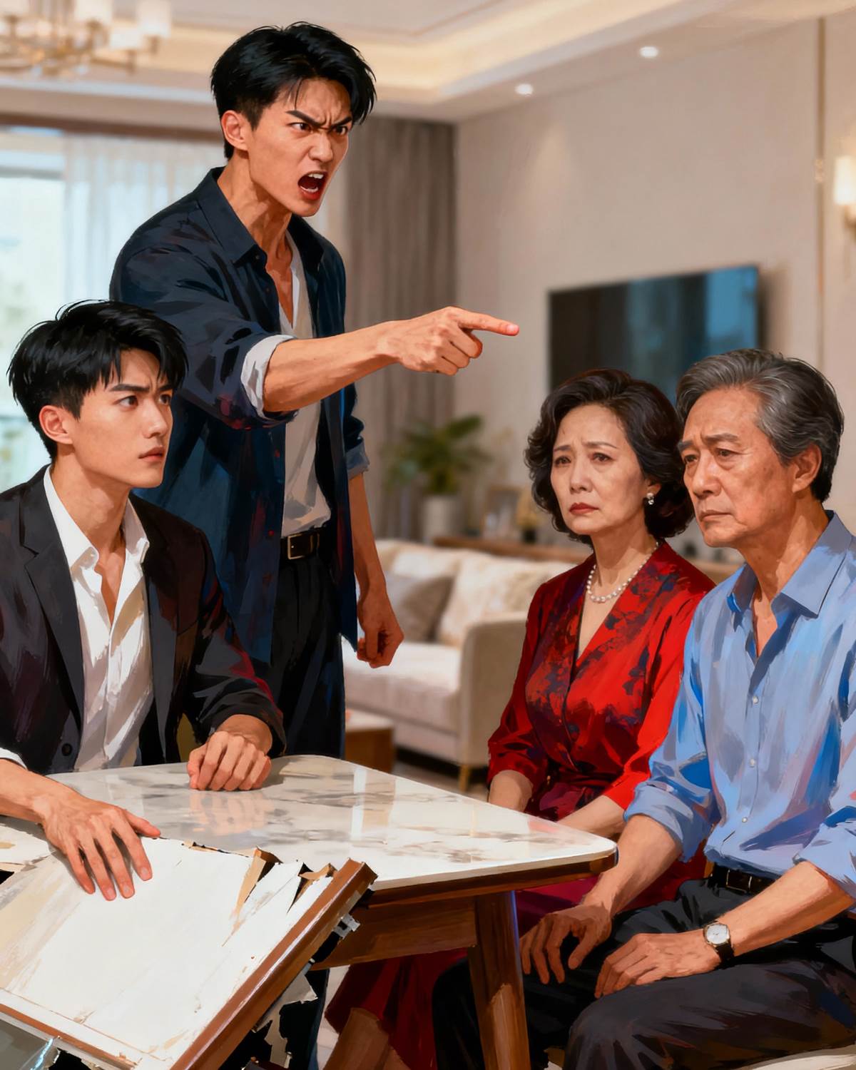 拆遷款全給小叔子，老公掀桌怒吼：帶著600萬滾！