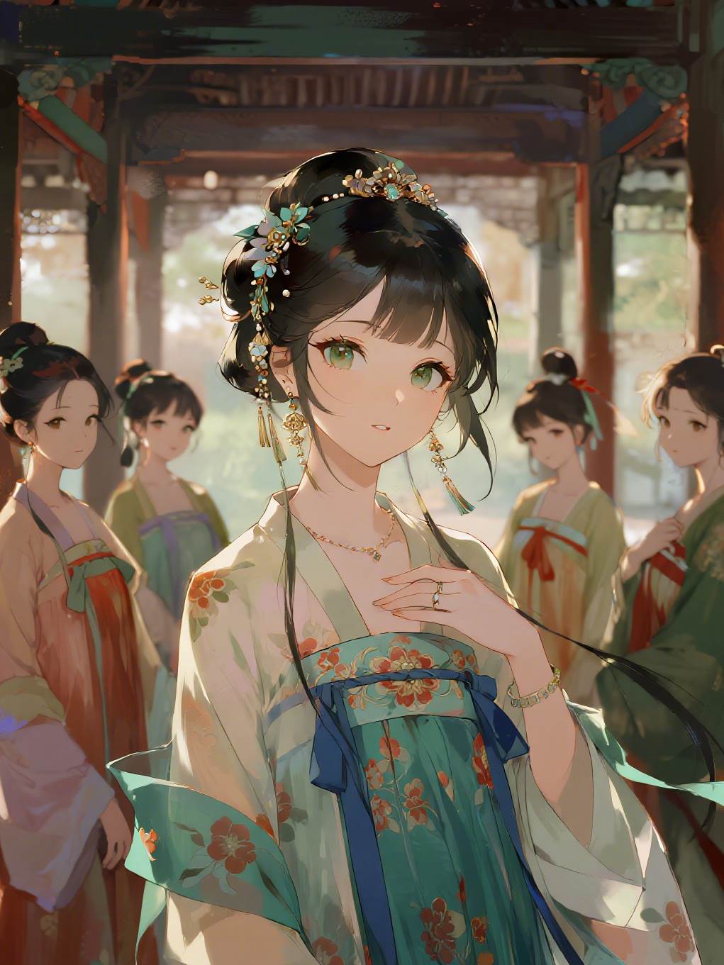 一個女兒變八個