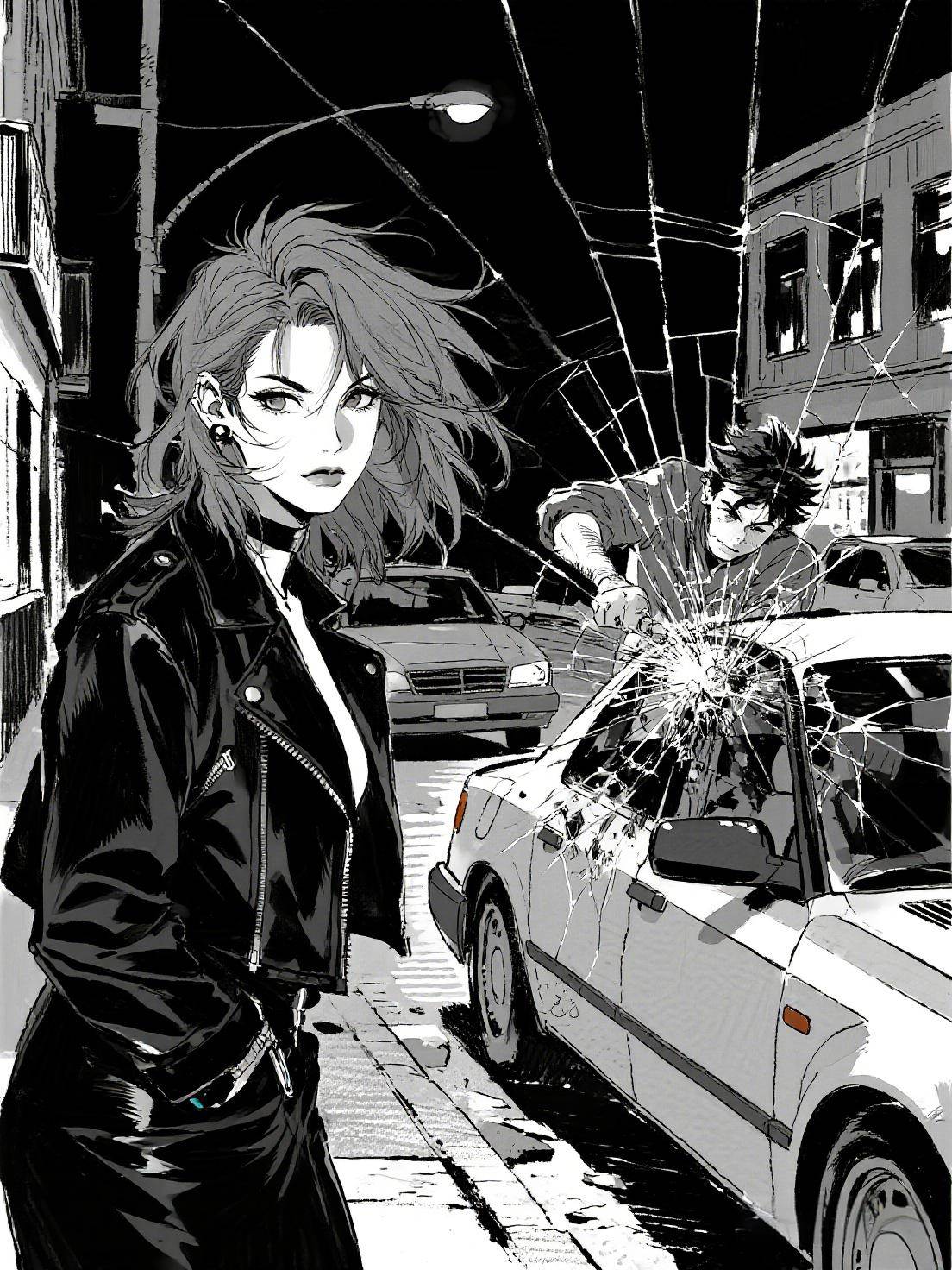 砸車之後我看清了愛情