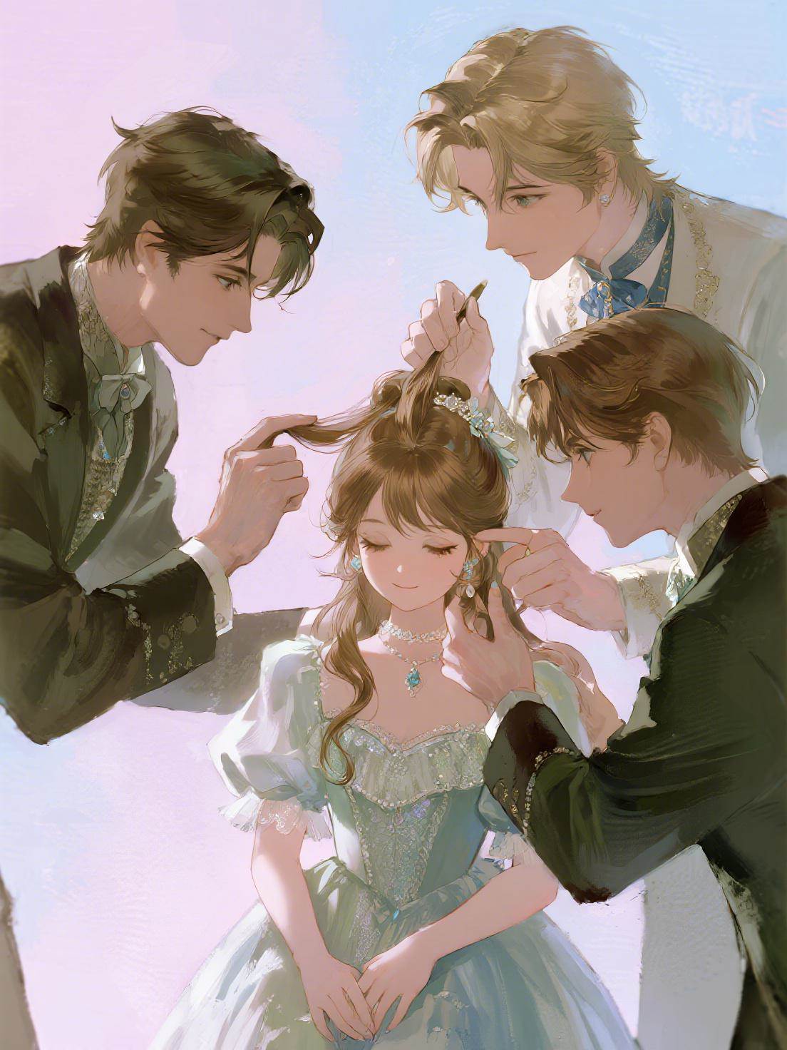 小可憐重啟人生，三個哥哥爭著寵