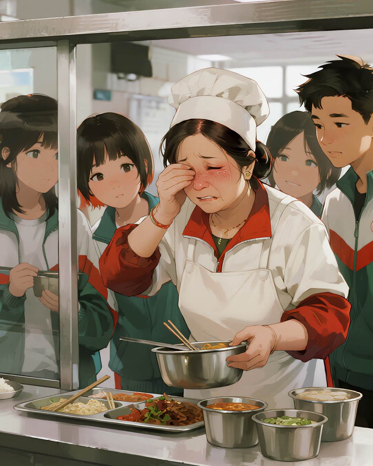 我在貴族高中當食堂阿姨