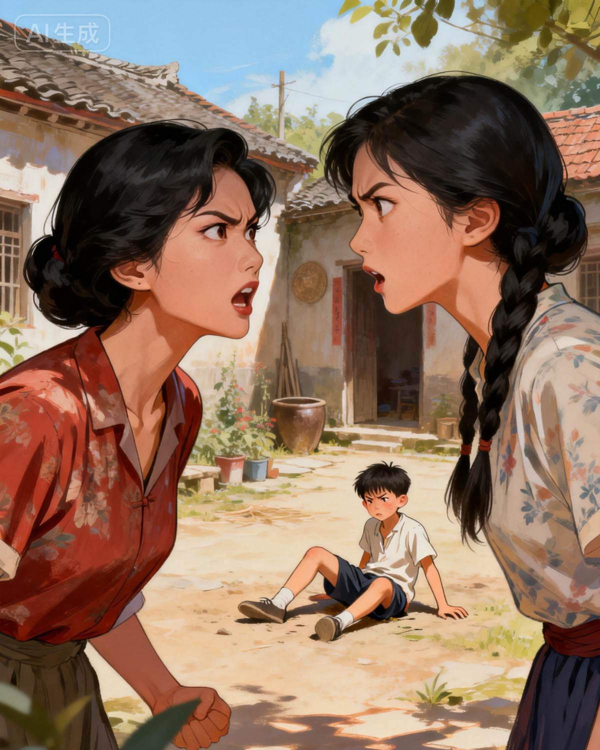 首長老房著火：隨軍生崽治他不孕