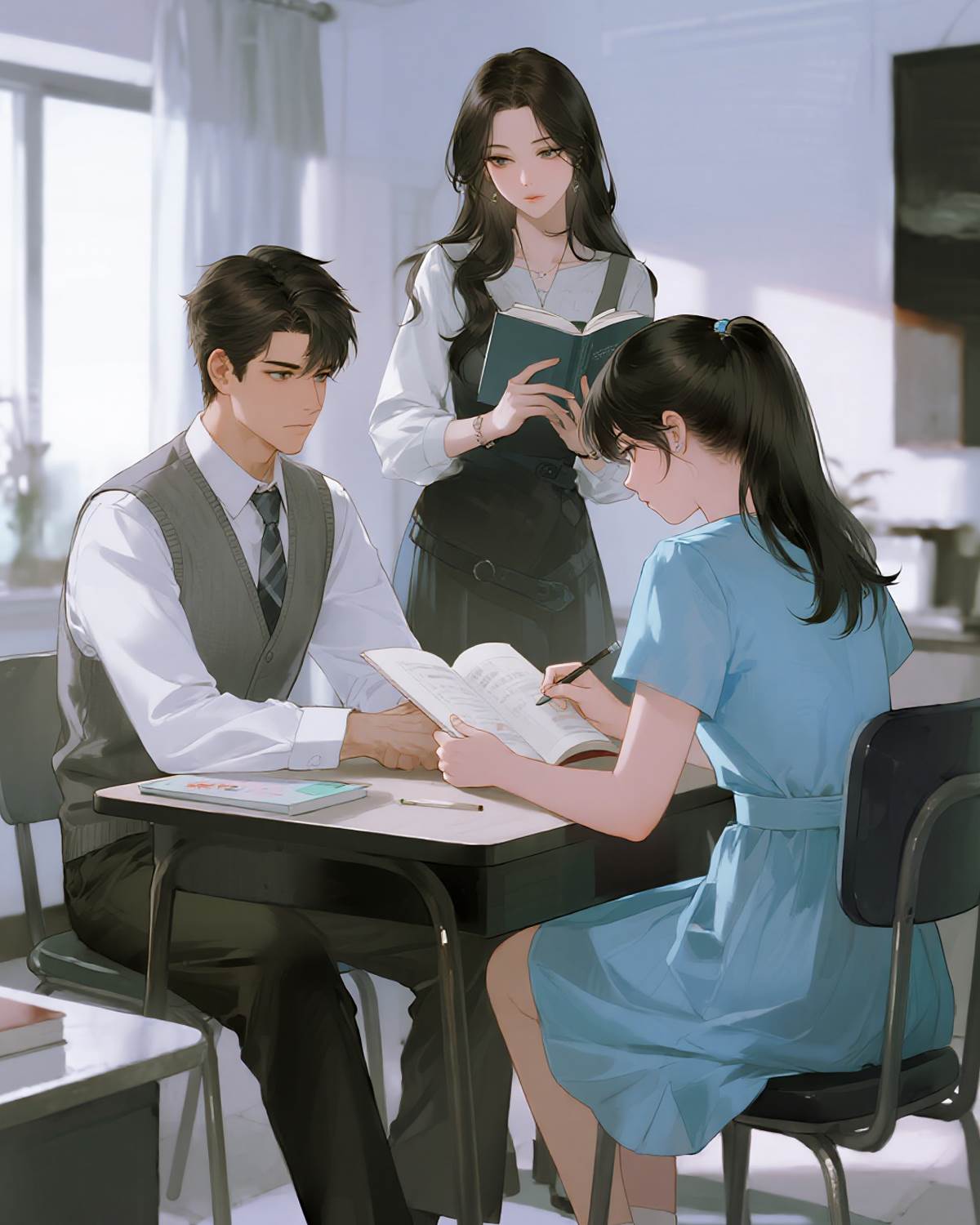 山河四省教導主任穿成反派後媽