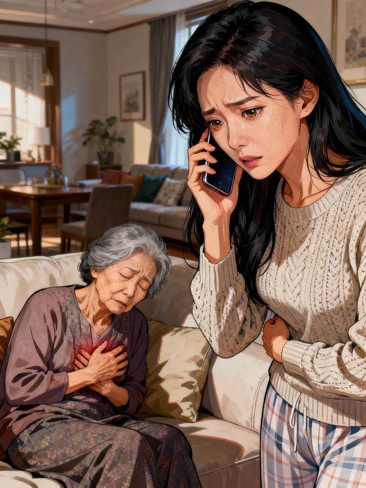 婆婆腦梗，老公卻搶走了救護車