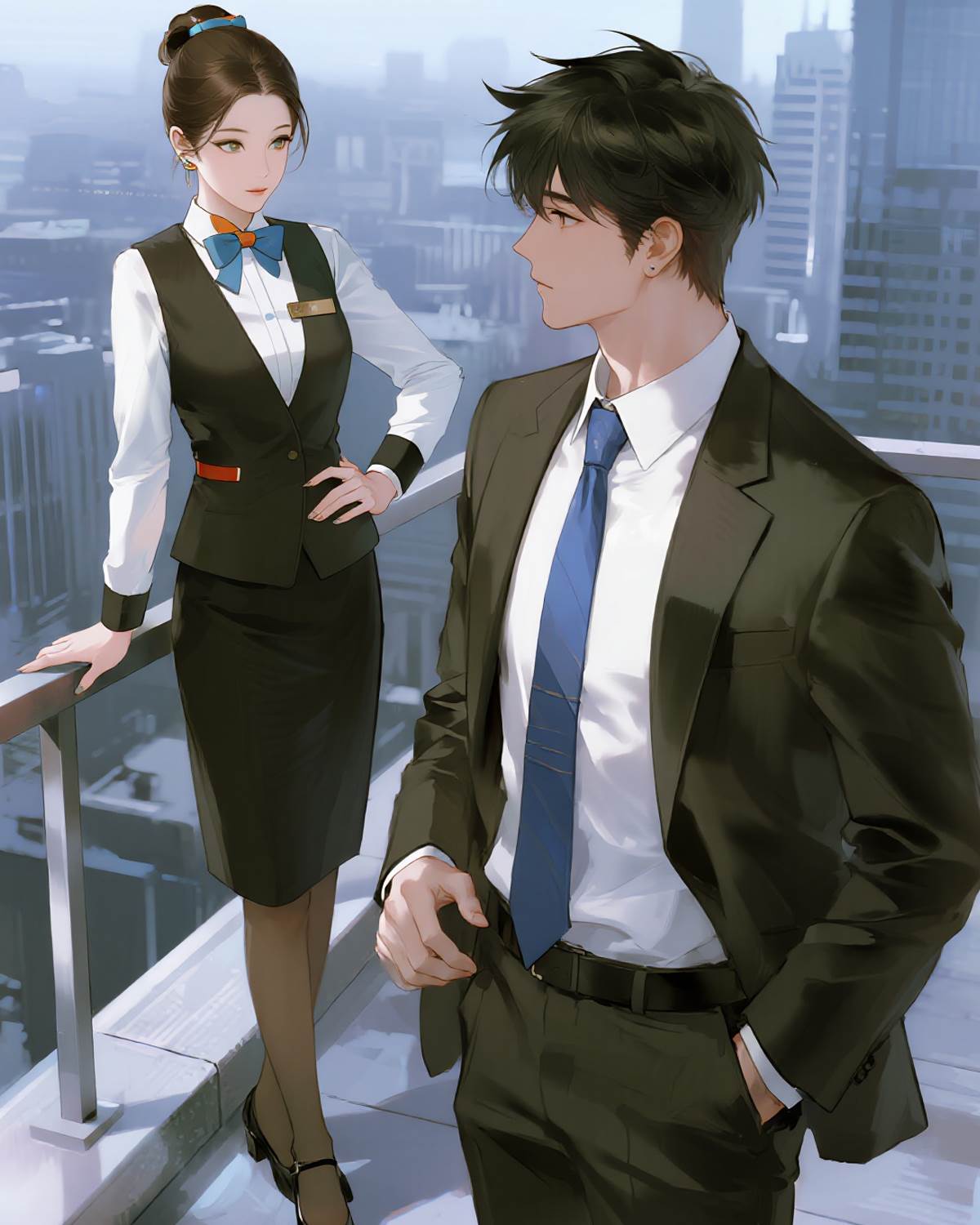 男二要跳🏢，且慢，我懷了他的孩子