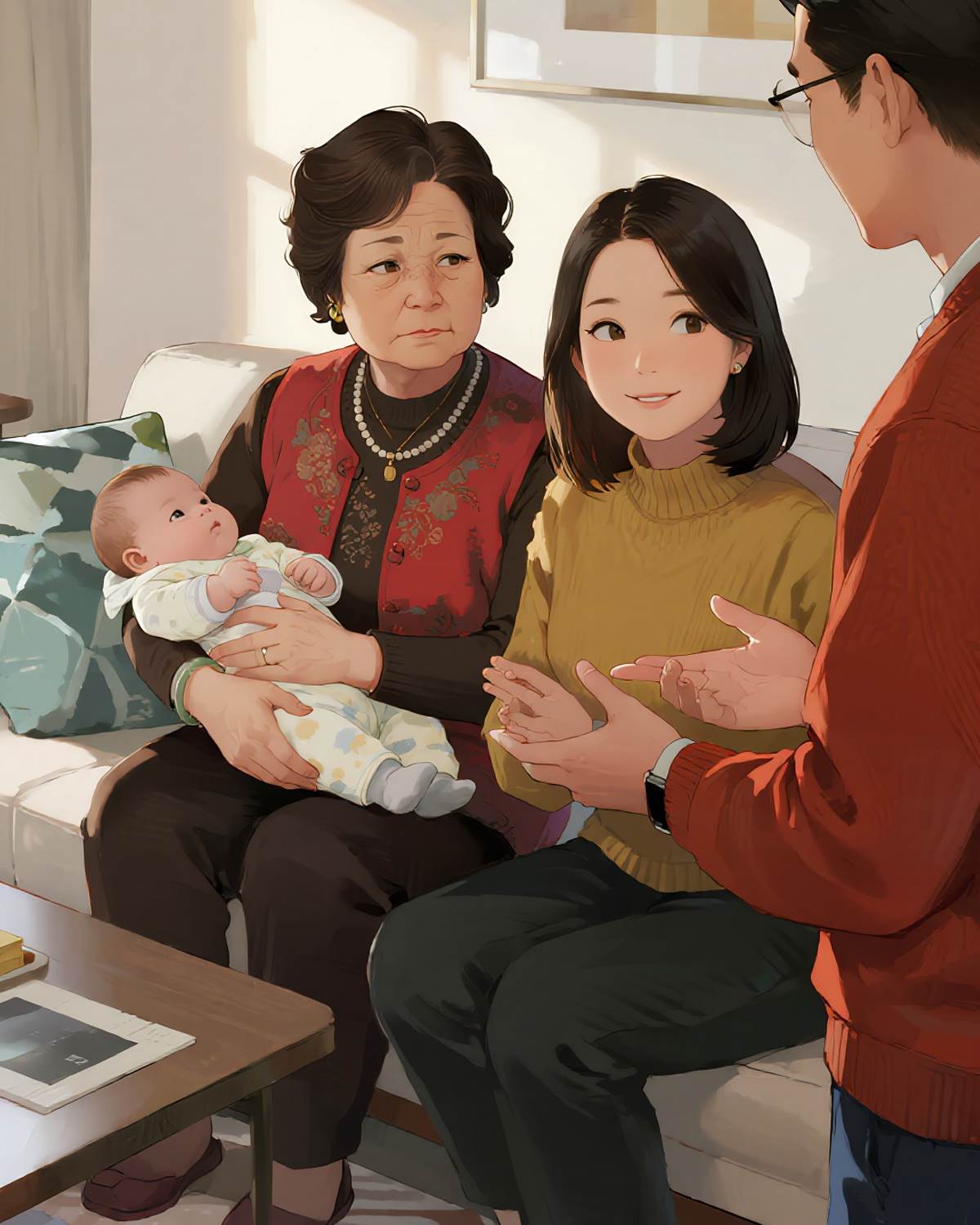 向親家母學習有邊界感後，女兒破防了