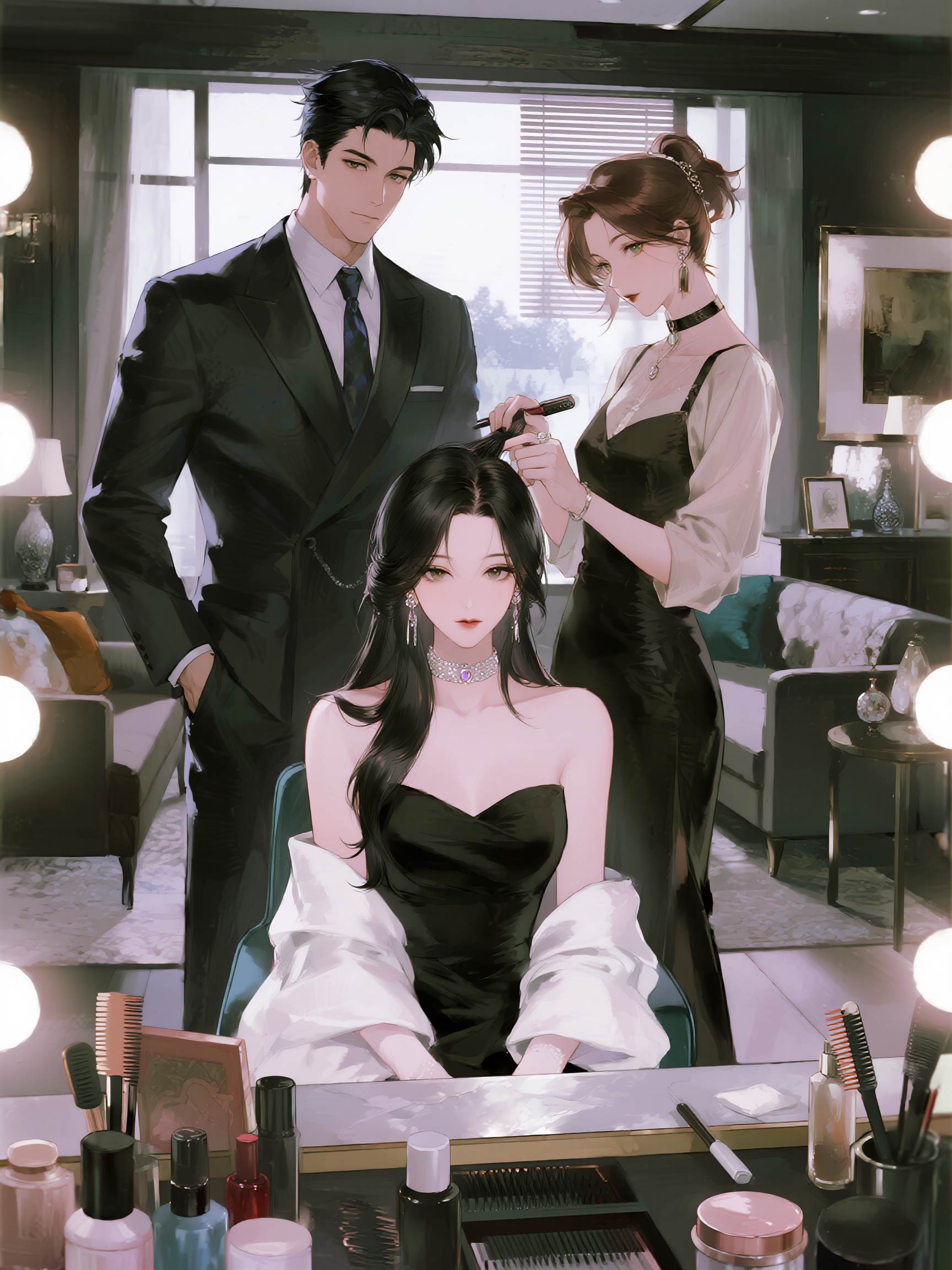 貌美妻子與善妒丈夫