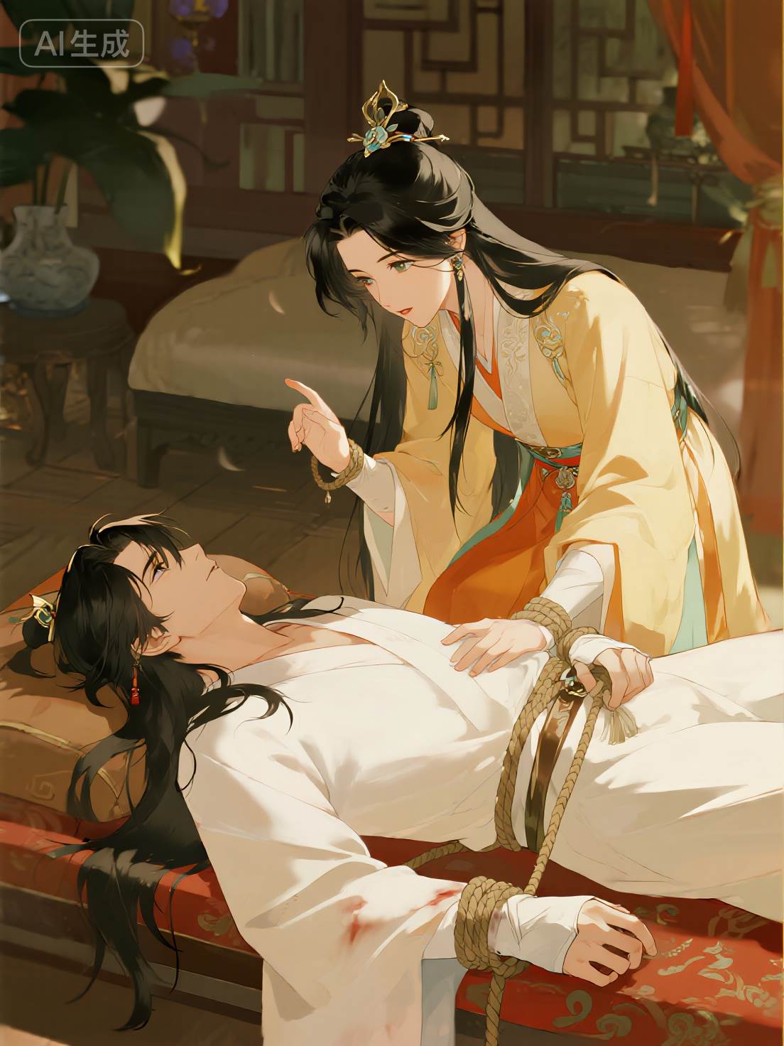 嘶！招惹陰溼瘋批病嬌後，被囚了