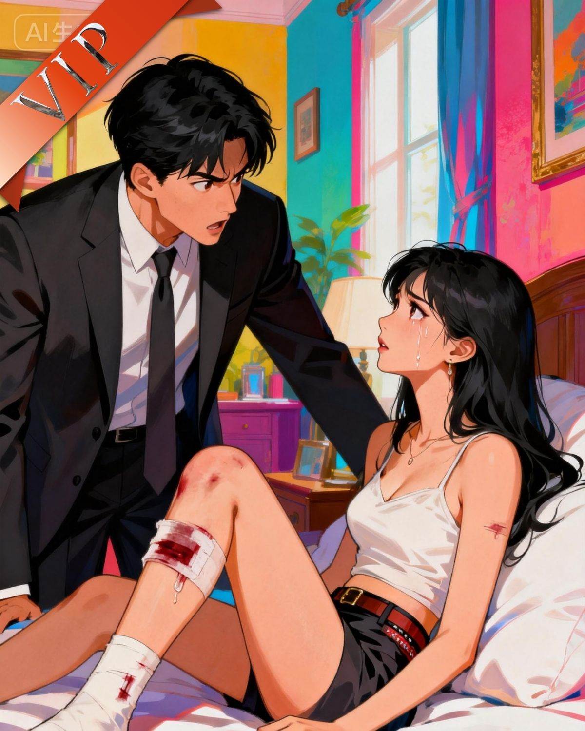 你護著繼妹害我受傷，我報復你怎麼了