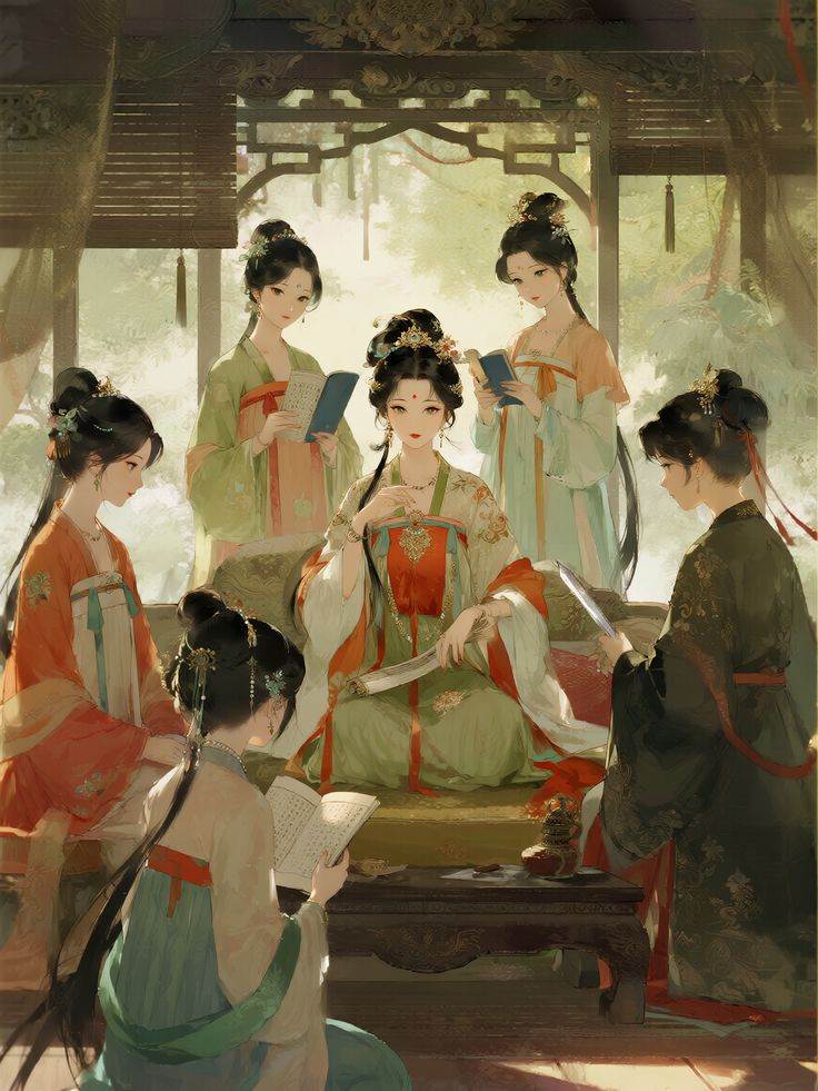 後宮全部跑路了