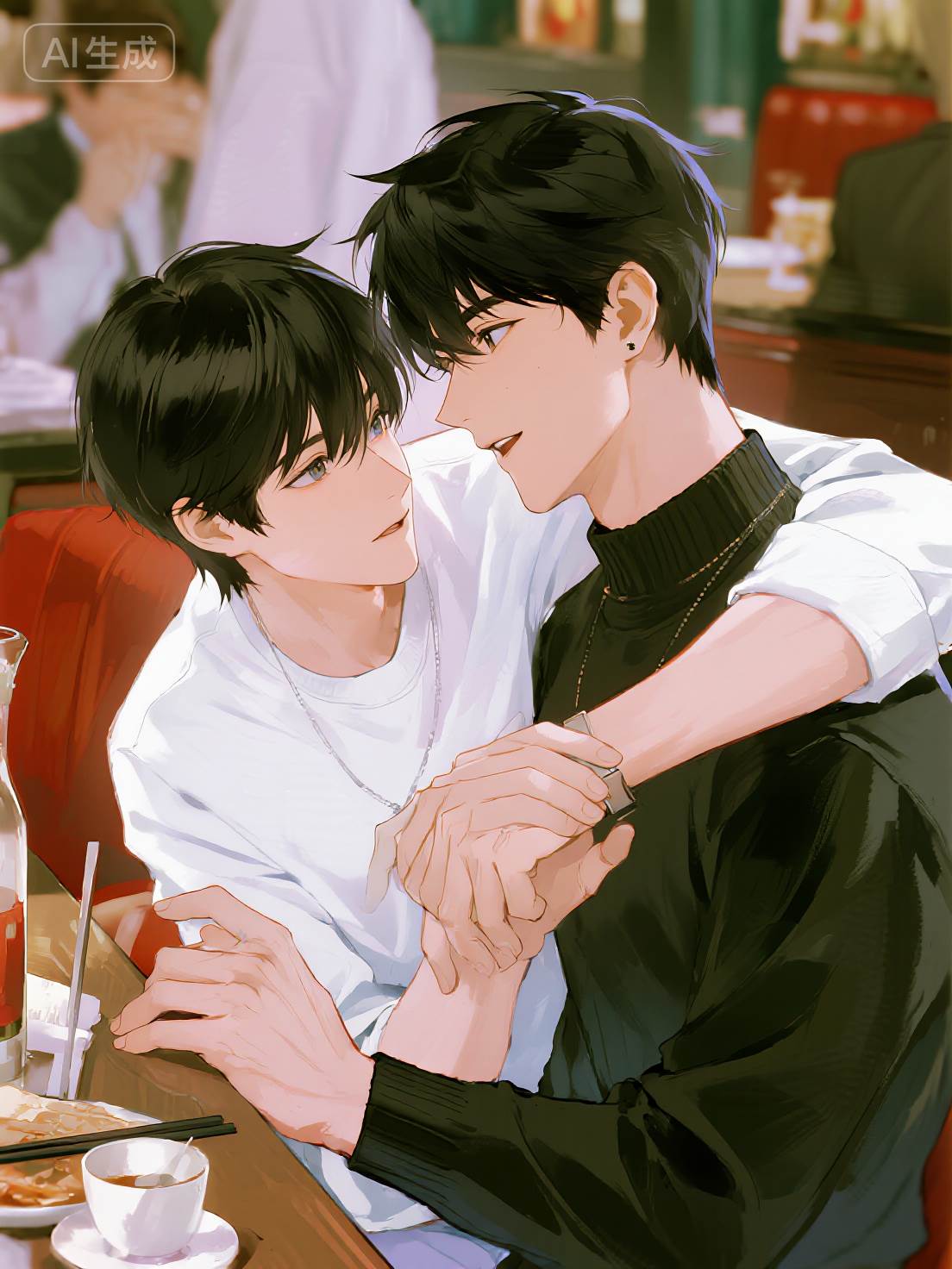 我和宿捨老么在一起了