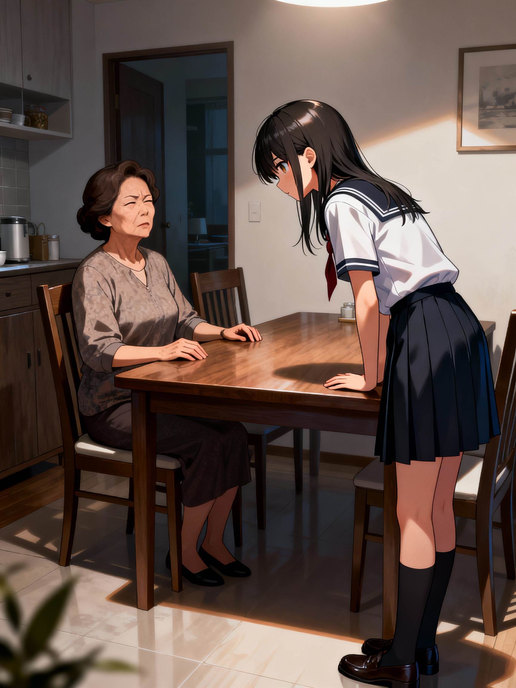 姪女在我家借住後