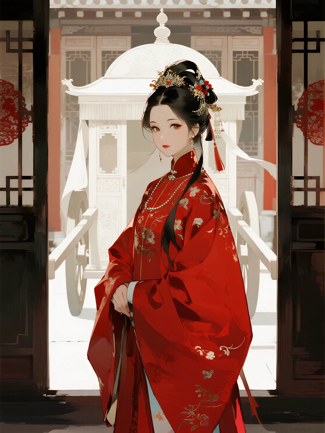 夫君用靈轎迎親，我當場改嫁他卻悔瘋了