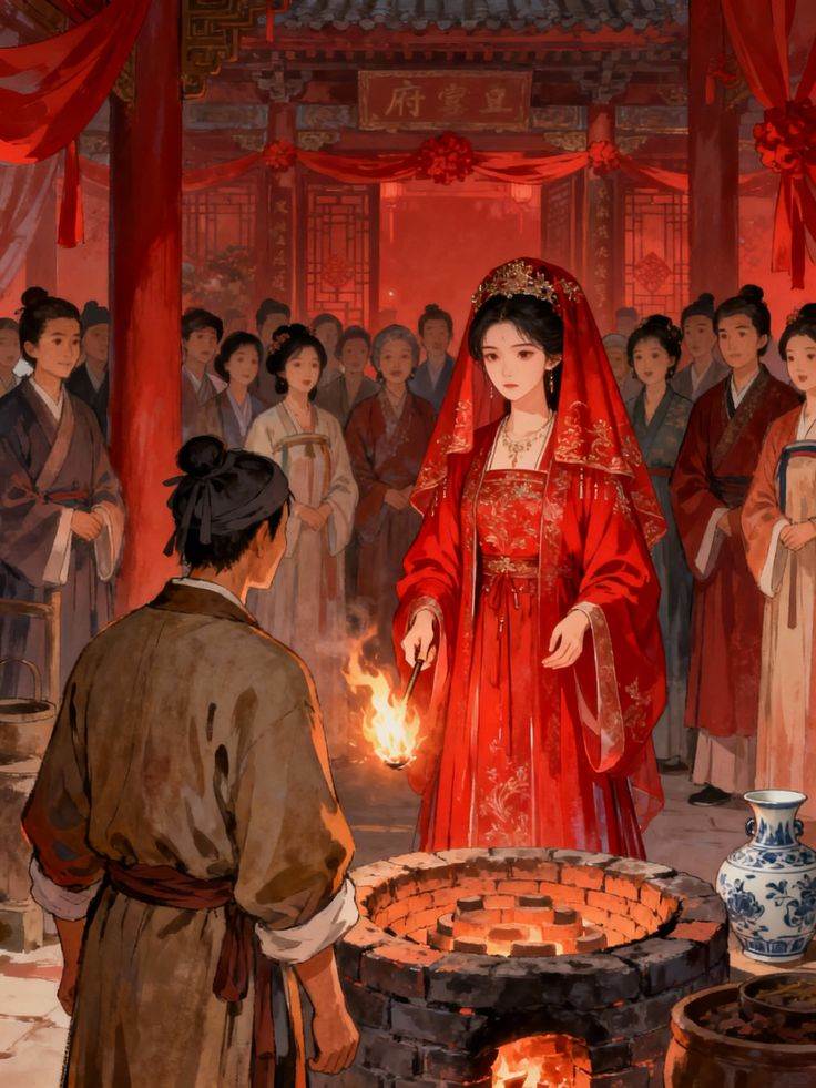 大婚當日，婆婆親手把夫君燒成灰