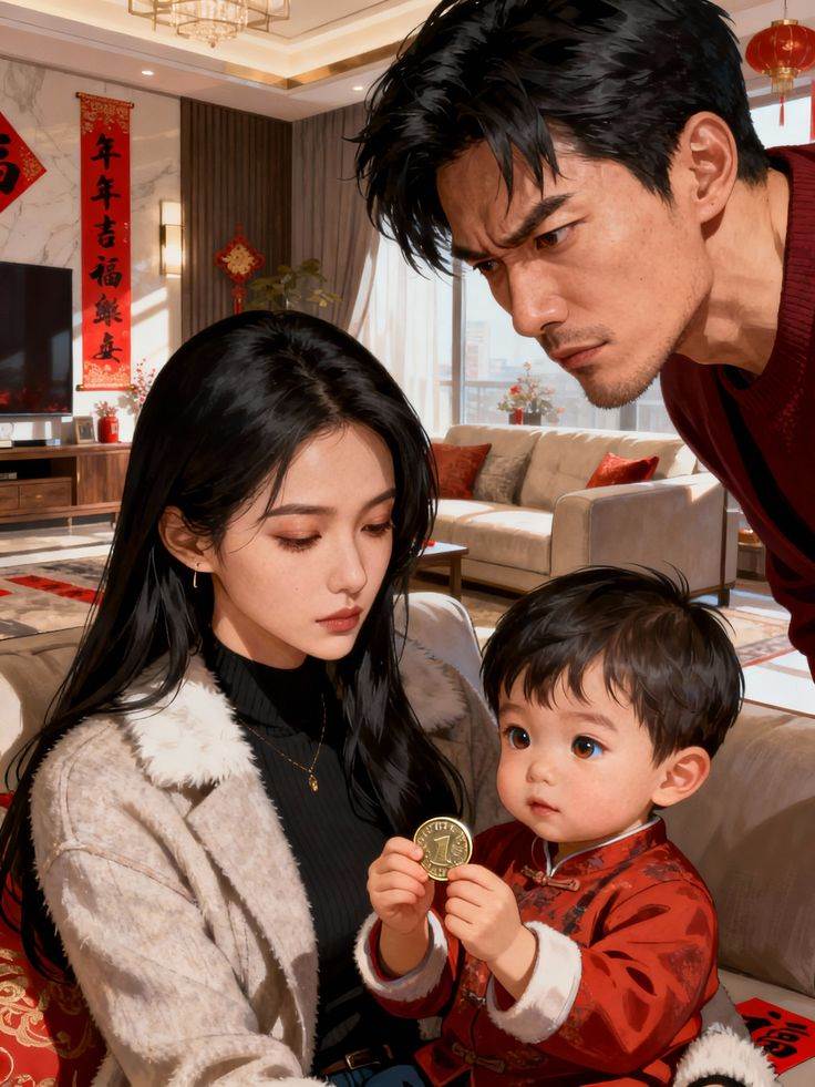 大年夜，老公給兒子發5分錢壓歲錢