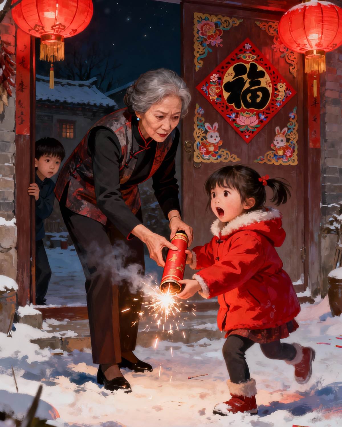 婆婆炸爛我女兒的手後，我讓婆家雞犬不寧